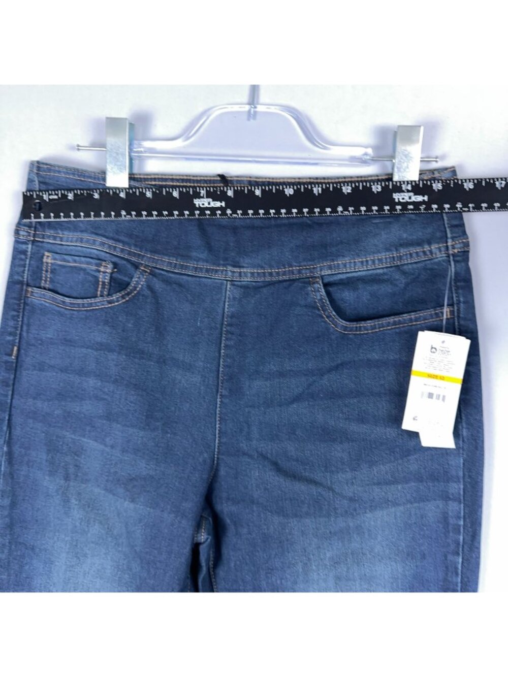 Sofia Jeans By Sofia Vergara Melissa Super High Rise Flare Jeans Size 12 Pull On - Picture 8 of 12